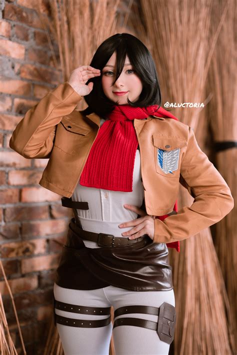 mikasa cosplay porn|Cosplay Mikasa Video Porno 